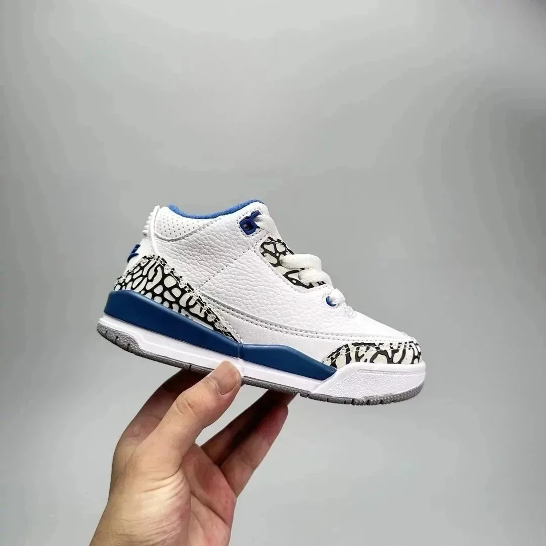 Jordan 3 Multicolor Kids Sneakers
