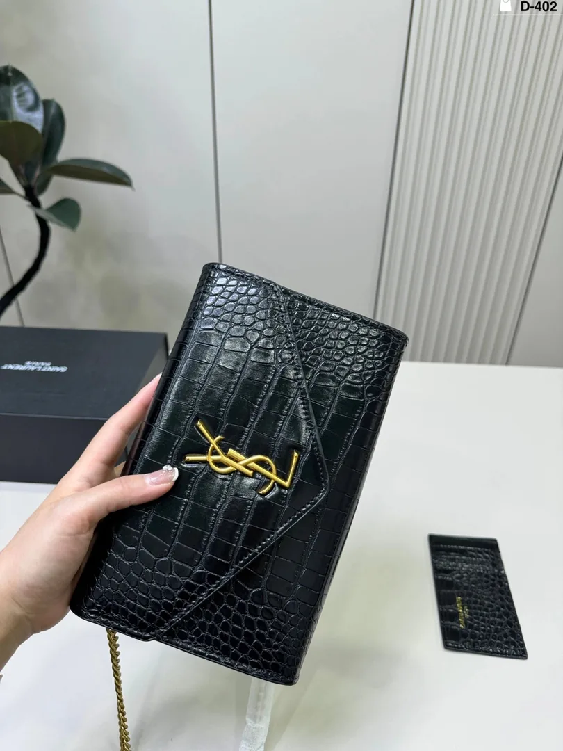 YSL Le Cassandre Envelope Bag — QC