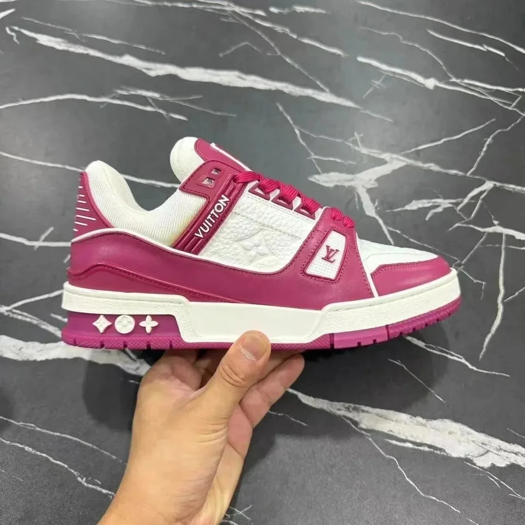 Louis Vuitton LV Trainer White Custom Trainers — Photo 15