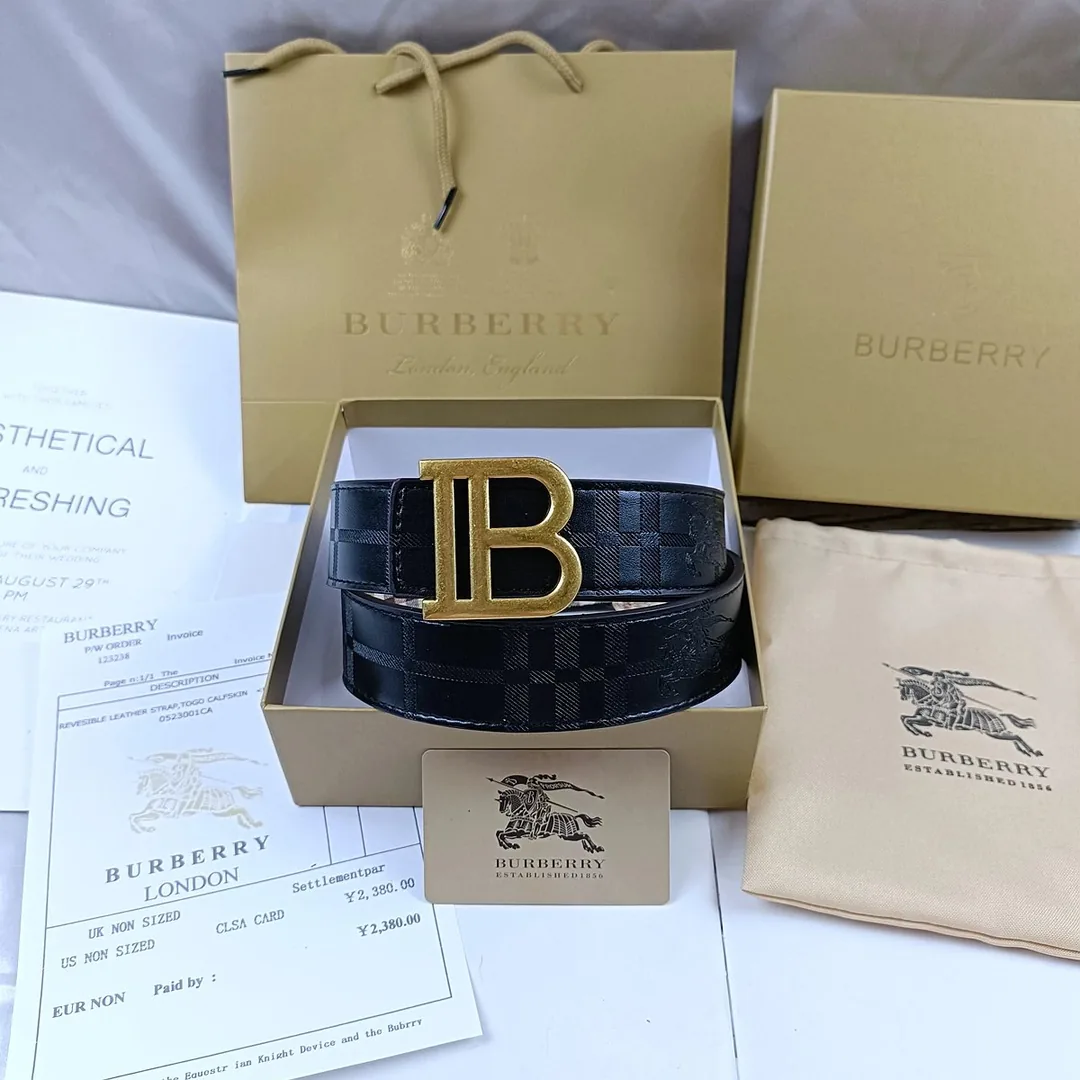 Burberry Leather Belt — Photo 4