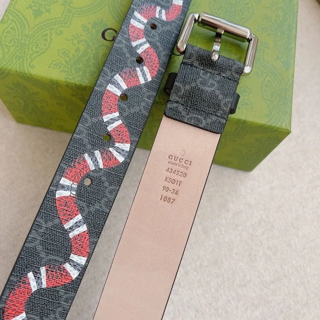 Red Snake PVC Belt — Photo 13