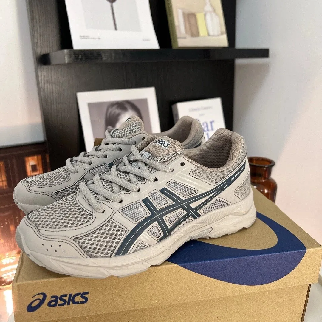 Asics White Mesh Runners — Photo 9