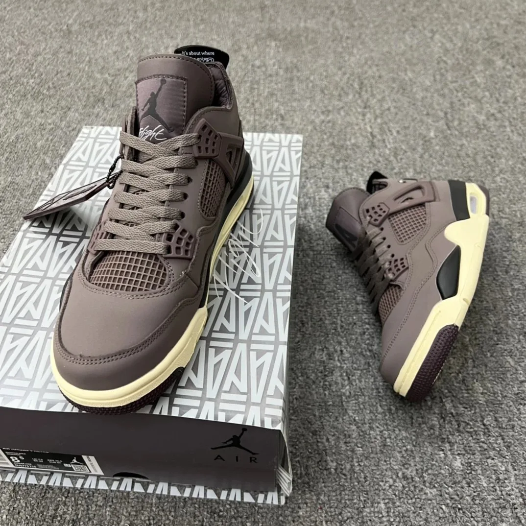 Jordan 4 Purple Suede Violet Ore Sneakers — QC