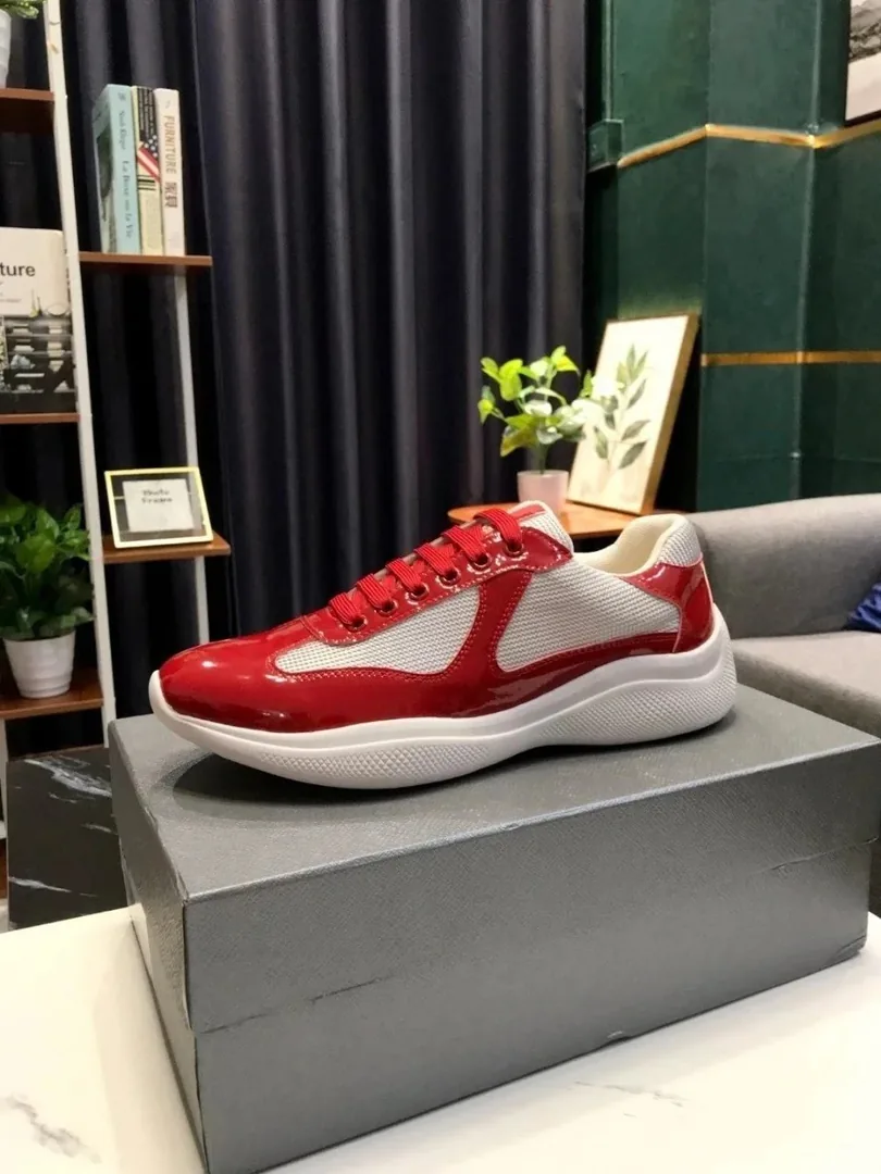 Prada America's Cup Blue Low-Top Flats — Photo 11