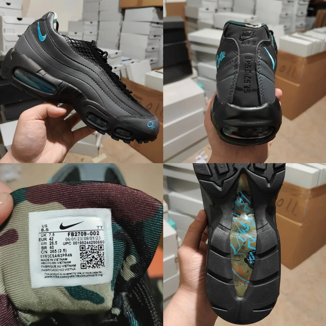 Corteiz X Nike Air Max 95 Olive Green — QC