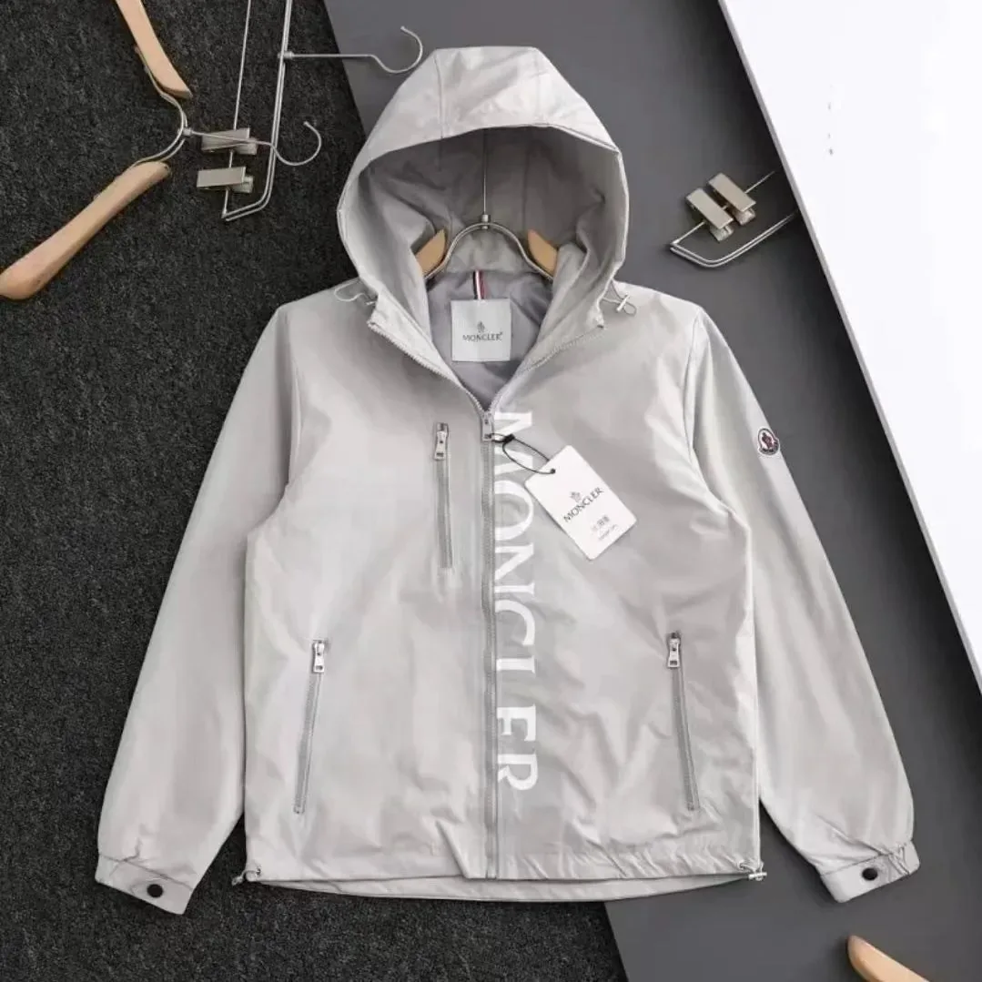 Hooded Windbreaker Jacket — Photo 3