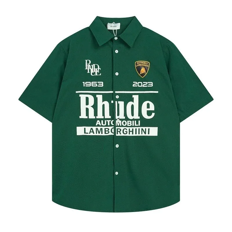 Buffalo Racing Print Shirt — Photo 8