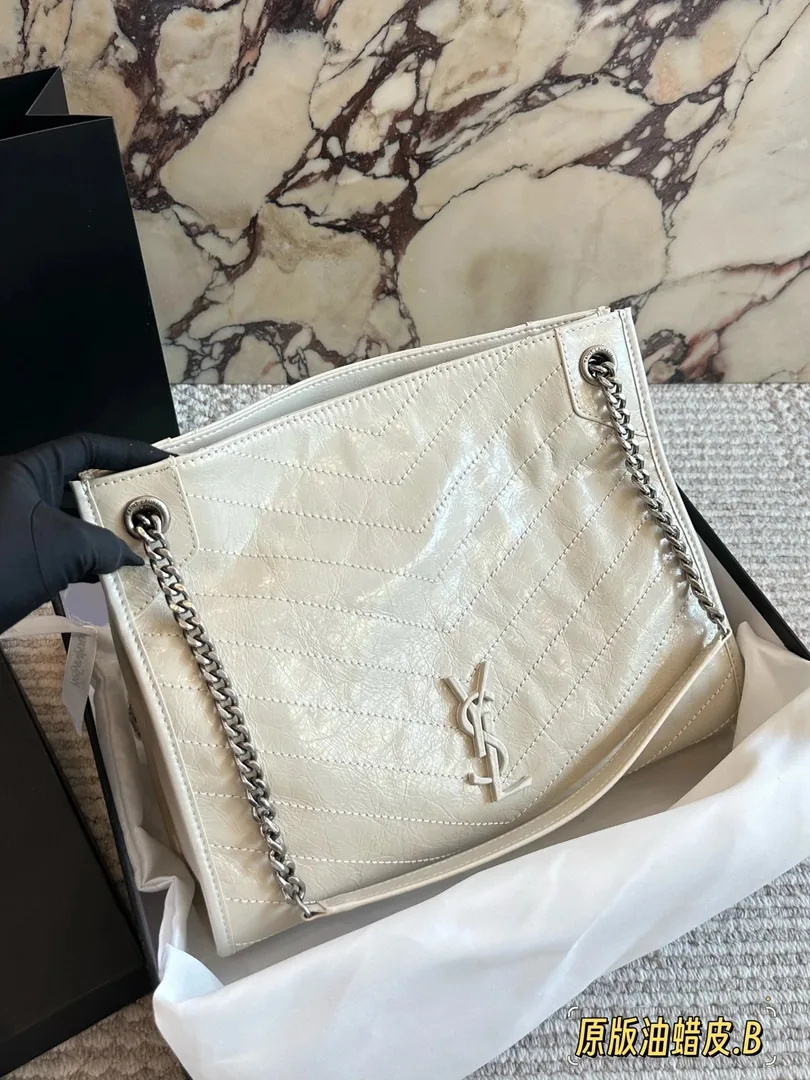 Saint Laurent Niki Shopping Tote Bag