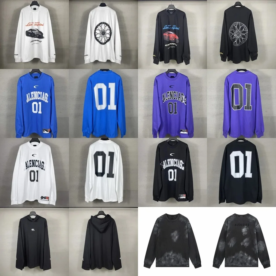 Balenciaga Cotton Long-Sleeve Tee
