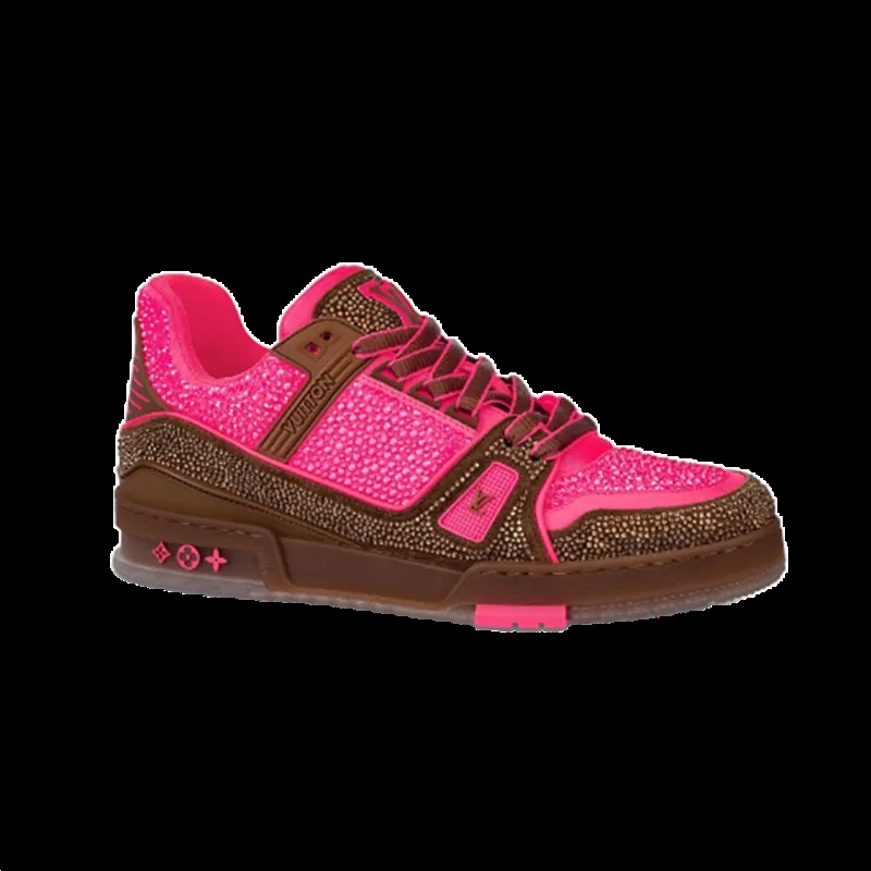 Louis Vuitton LV Trainer Black Lace-Up Sneakers — Photo 5