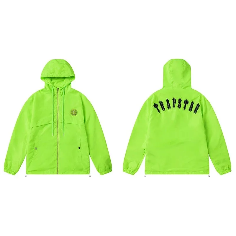 Blue Gradient Embroidered Windbreaker — Photo 6