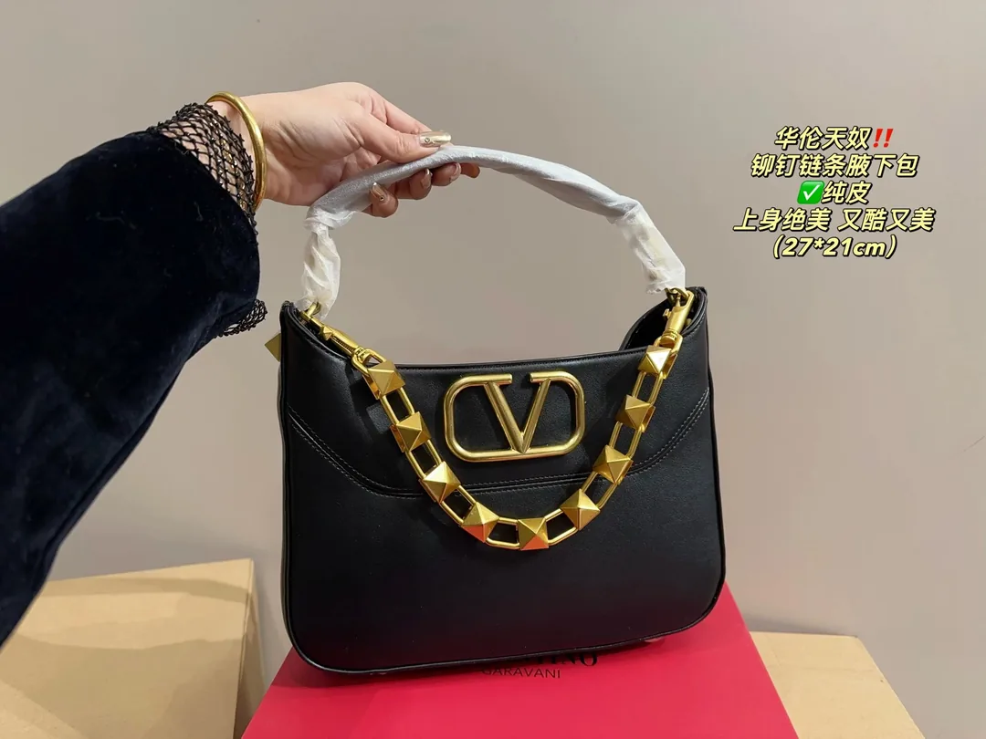 Valentino Rockstud Chain Shoulder Bag — Zdjęcie 6