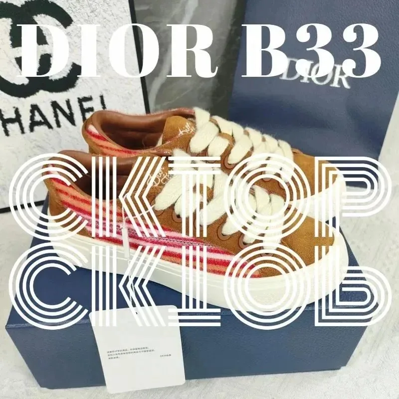 Dior B33 White Sneakers — Photo 9