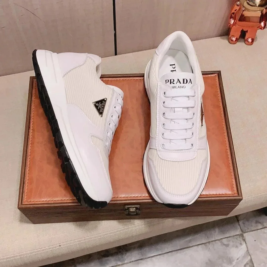 Prada Downtown Black Low-Top Trainers — photo 10