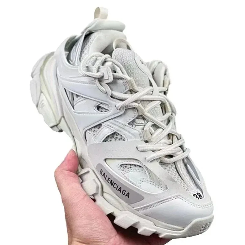 Balenciaga Track Grey Retro Dad Shoes — Photo 6