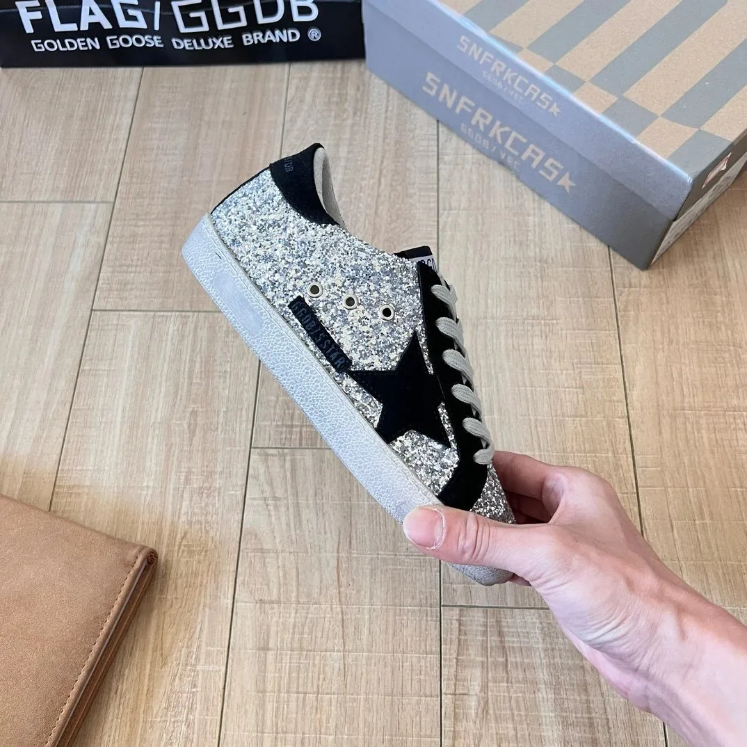 Golden Goose Super-Star Superstar Distressed Sneakers — photo 12