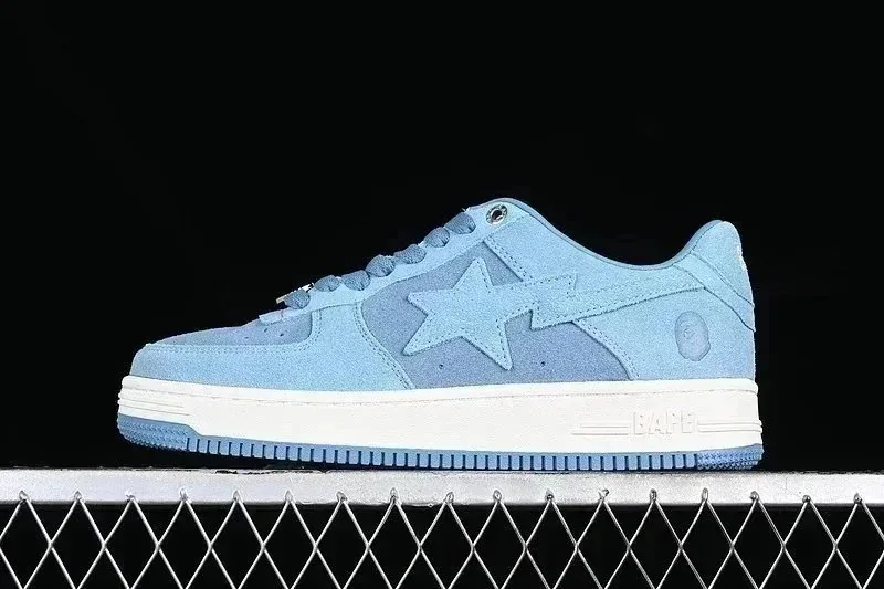 Bape Sta Camo Patent Star Skate Shoes — photo 5