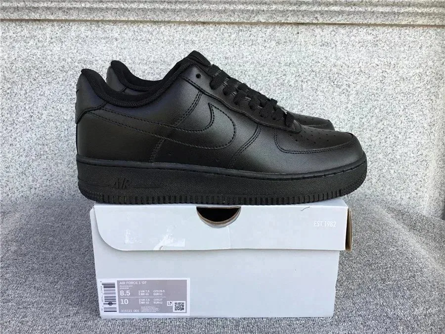 Nike Air Force 1 White Skate Shoes — photo 4