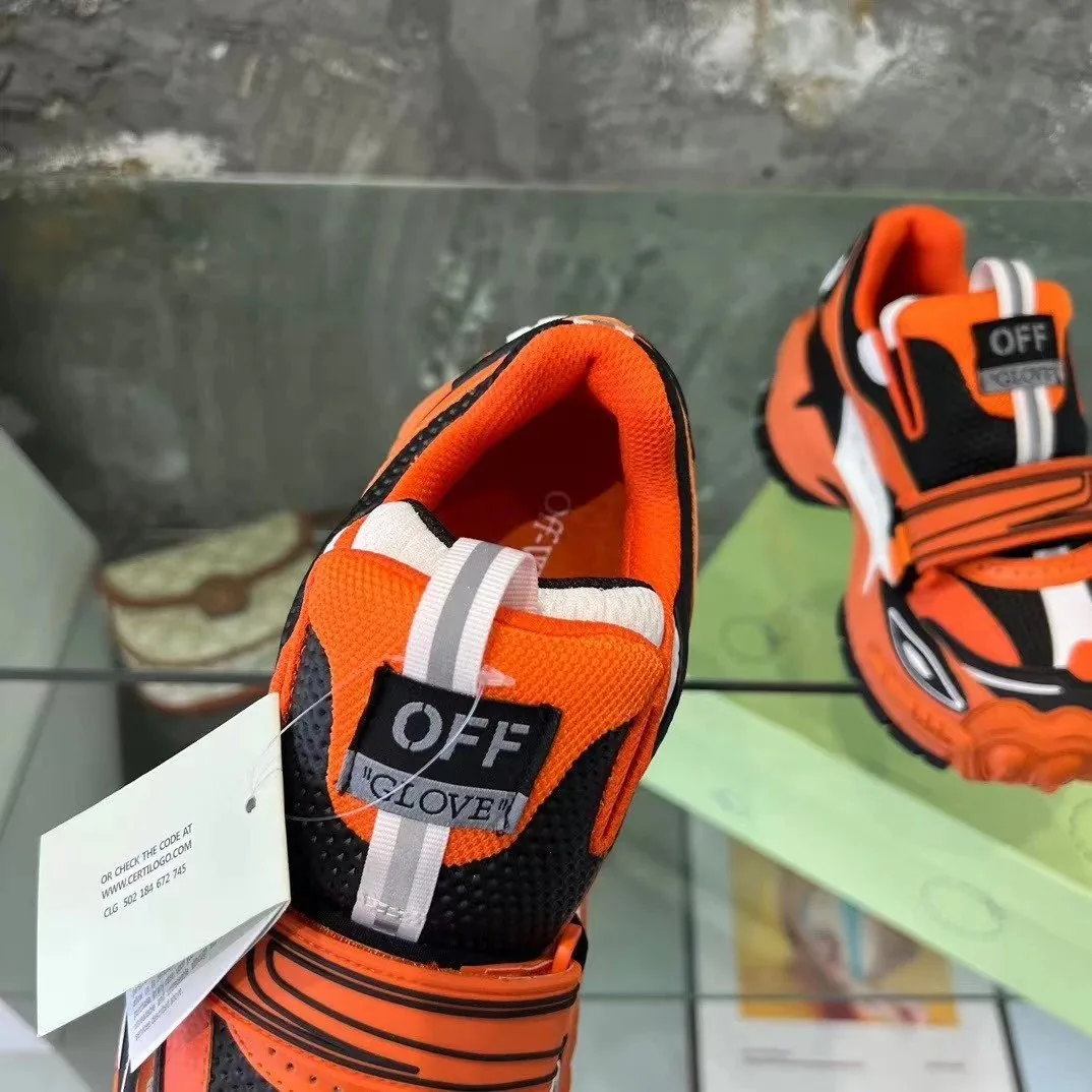 Off-White Grey Suede Glove Slip-Ons — photo 7
