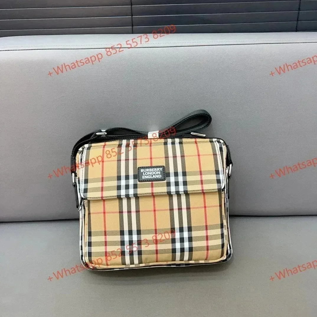 Plaid Business Handbag — photo 6