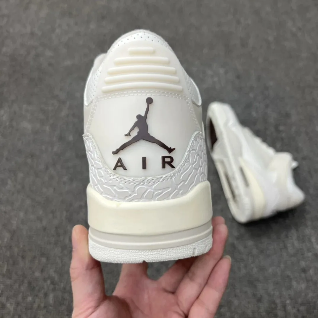 Air Jordan 3 White Reverse Swoosh — QC