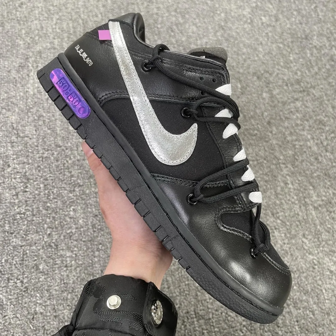 Nike Dunk Low Black Pink Purple The 50 — Photo 2