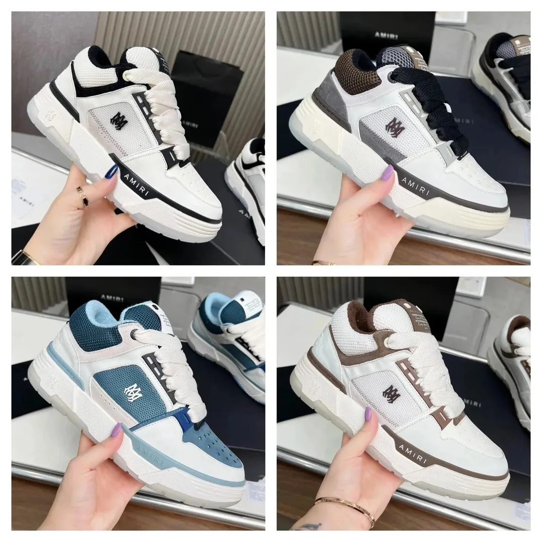 Amiri MA-1 Blue White Skate Shoes