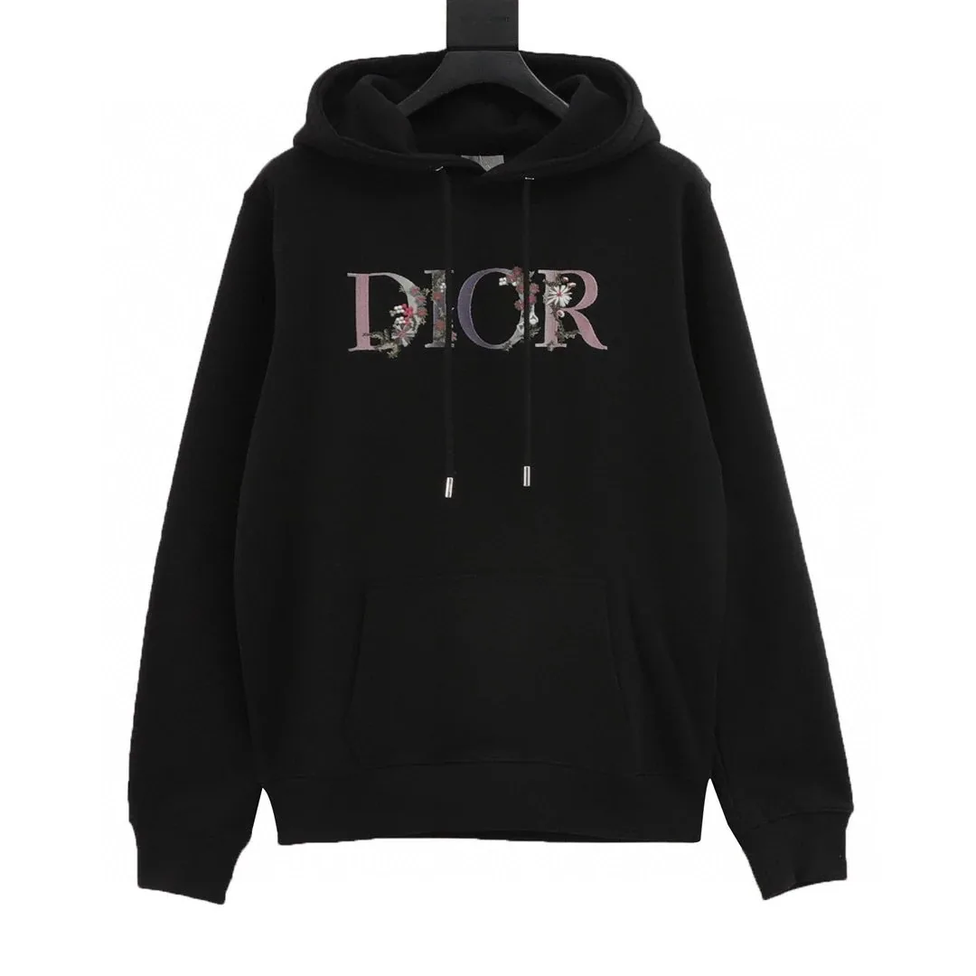 Dior Floral Embroidered Hoodie