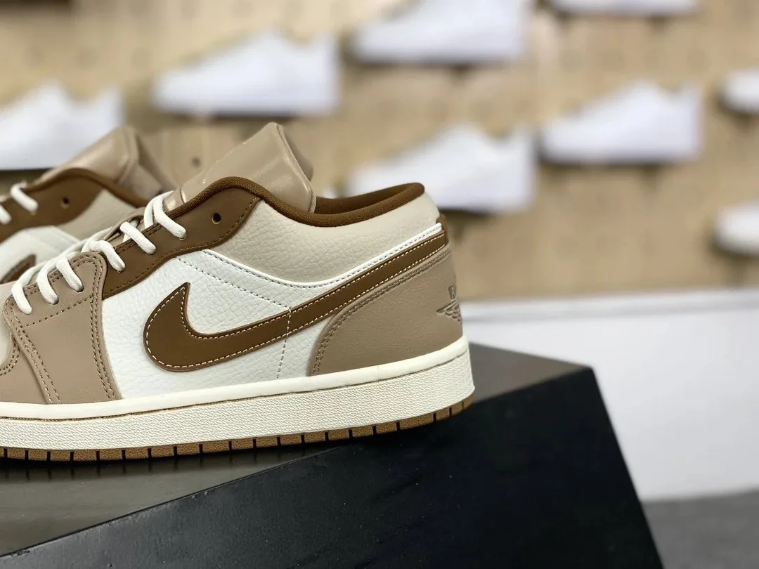Air Jordan 1 Low SE Brown Elephant Print — Photo 9
