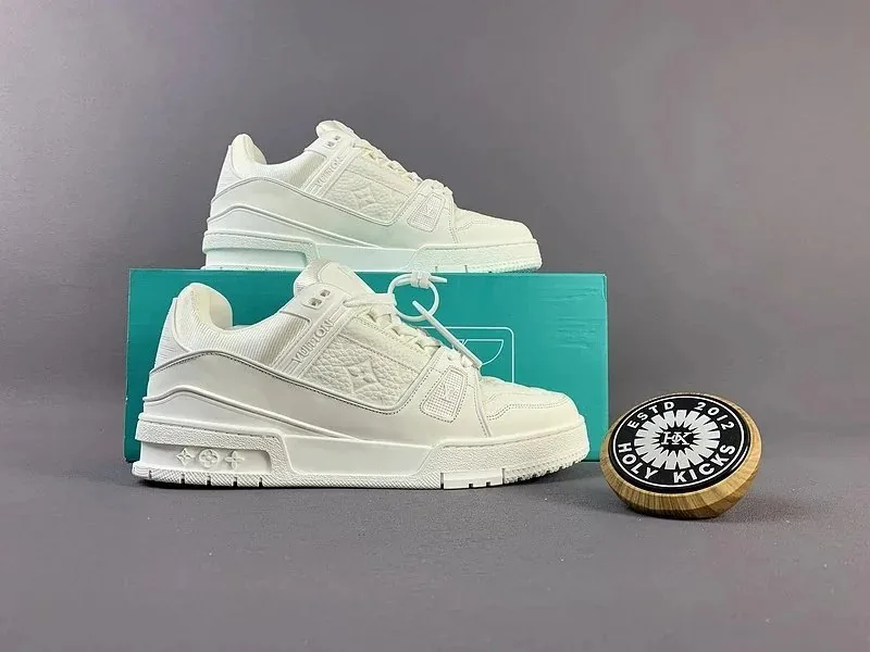 Louis Vuitton LV Trainer White Daily Trainers — Photo 3