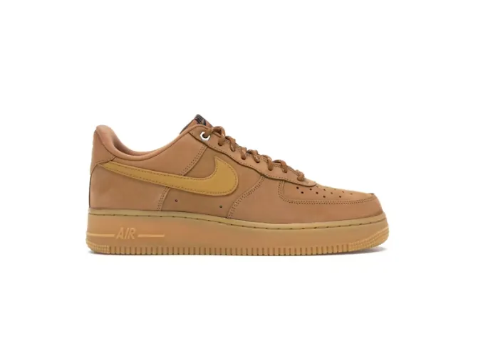 Nike Air Force 1 White Lace-Up Sneakers — Photo 11