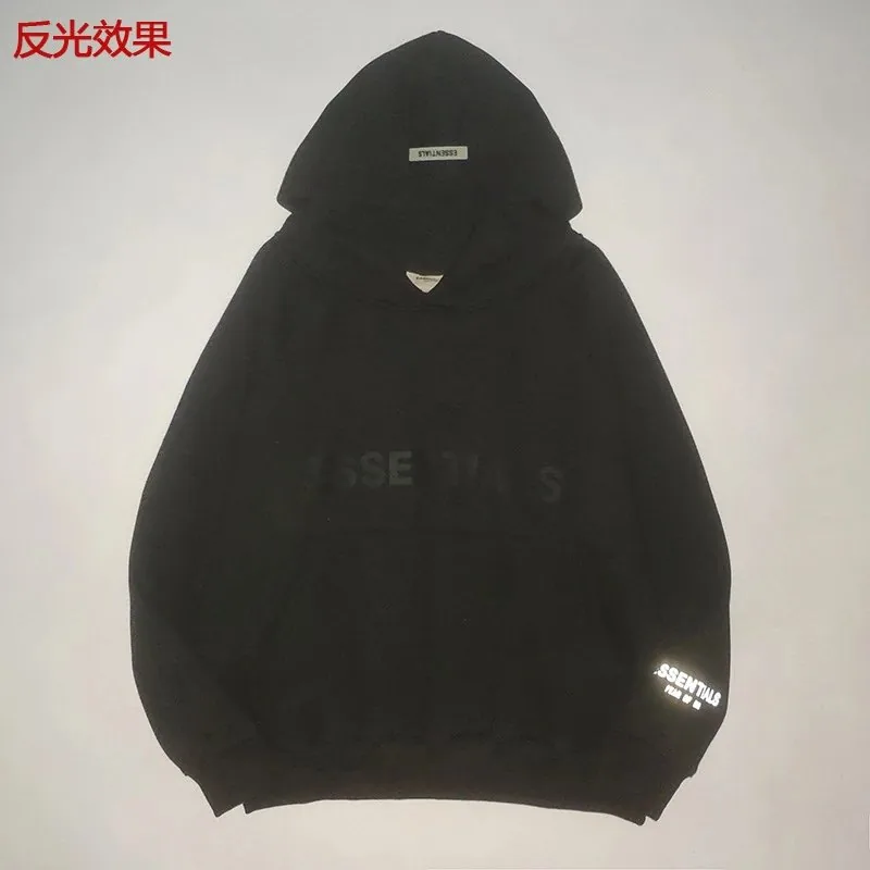 Reflective Letter Hoodie — Photo 4