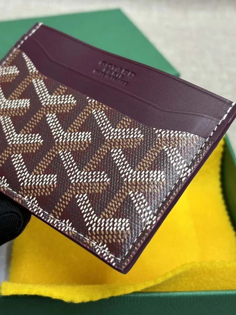 Goyard Leather Card Holder — Photo 5
