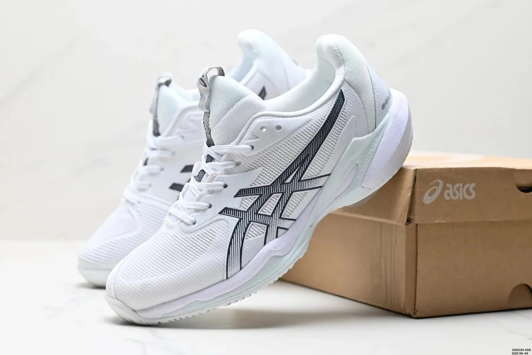 Asics Navy Breathable Trainers — Photo 4