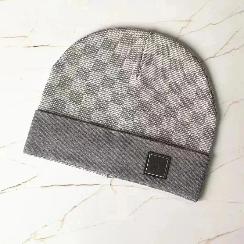 Louis Vuitton Damier Scarf and Beanie Set Blue — QC
