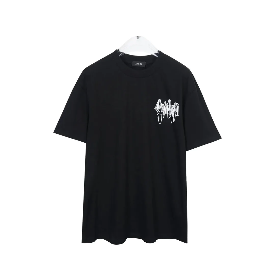 Amiri Paint Drip Logo T-Shirt — Photo 2