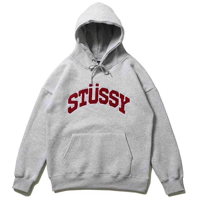 Embroidered Fleece Hoodie — photo 5