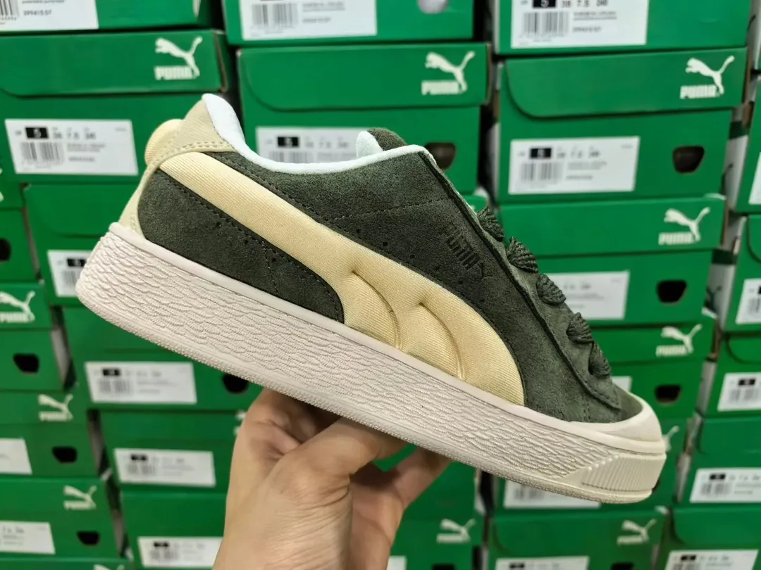 Puma Suede Classic Closed-Toe Leather Shoes — Photo 13