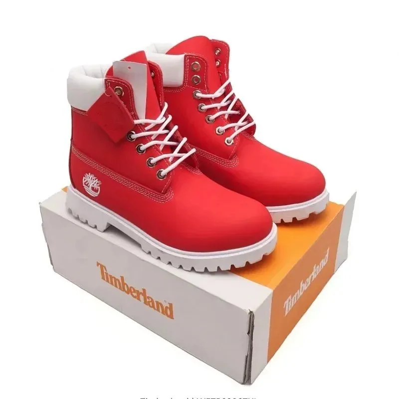 Timberland 6-Inch Premium Boot Wheat Low-Top Trainers — Photo 10