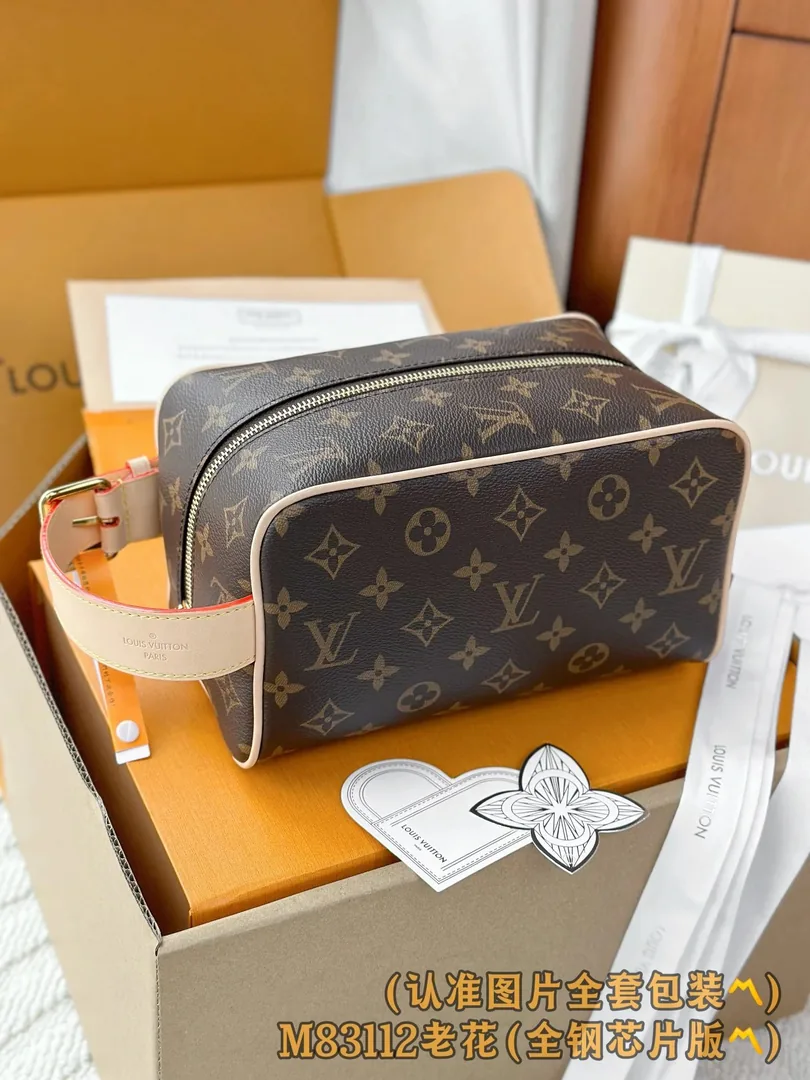 Louis Vuitton Locker Dopp Kit Toiletry Bag