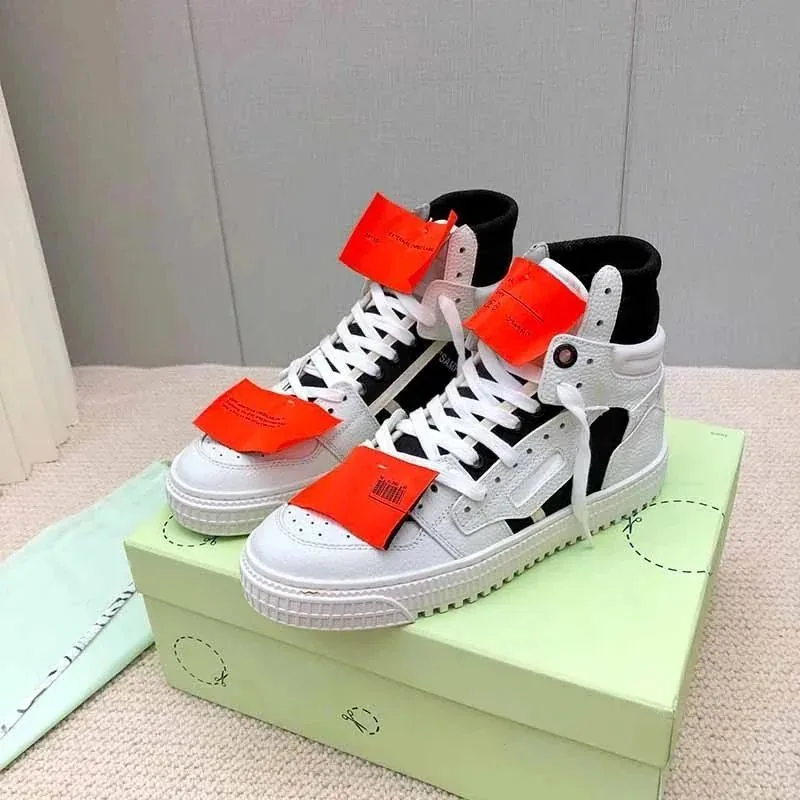 Off-White Off-Court 3.0 White High-Top Lace-Up Sneakers — Photo 10