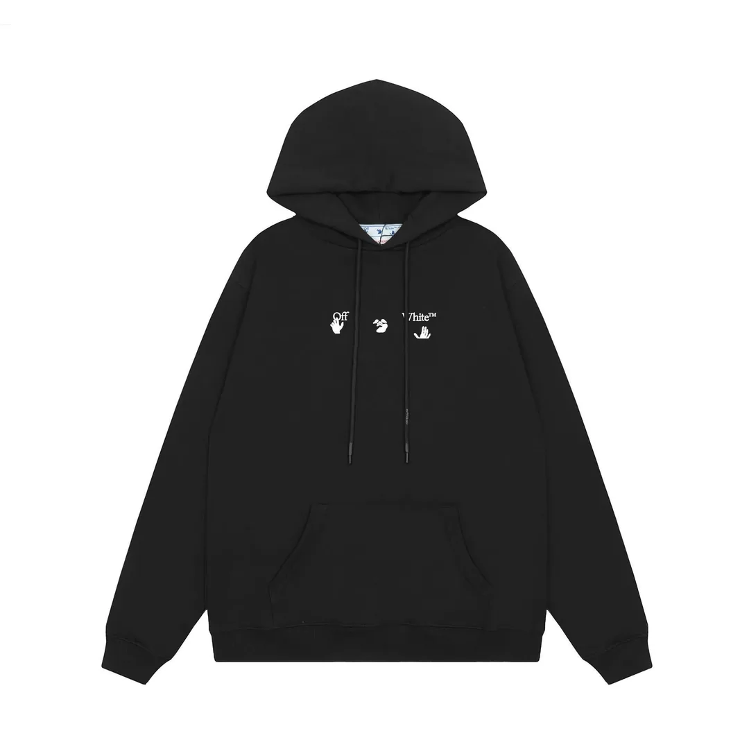 Off-White Hooded Sweatshirt — photo 2