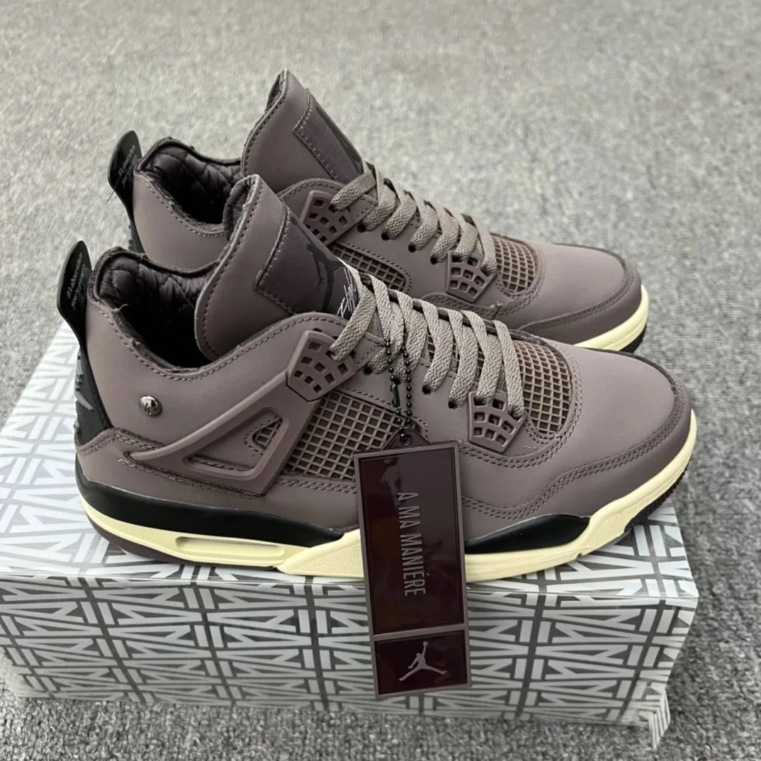 Jordan 4 Purple Suede Violet Ore Sneakers — QC