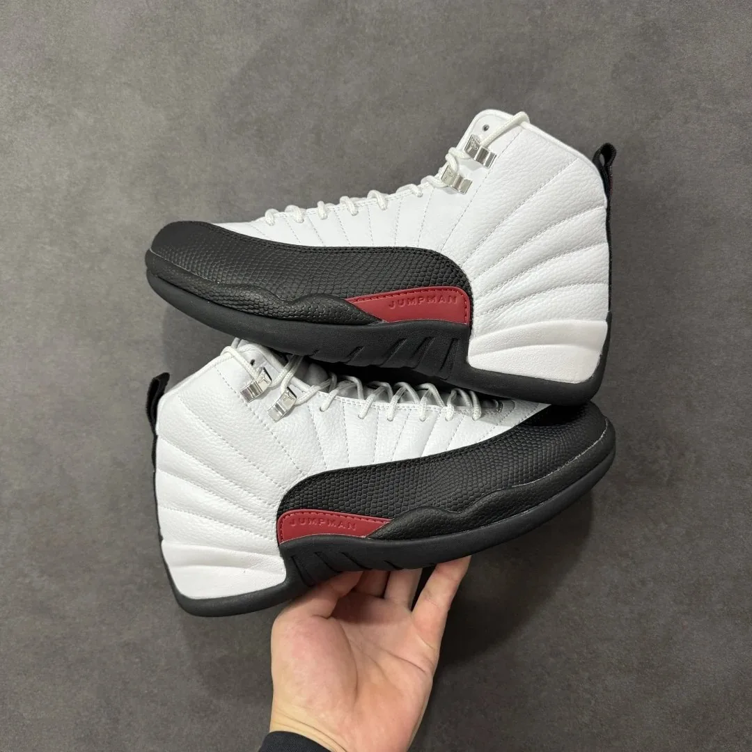 Pink White Air Jordan 12 — QC