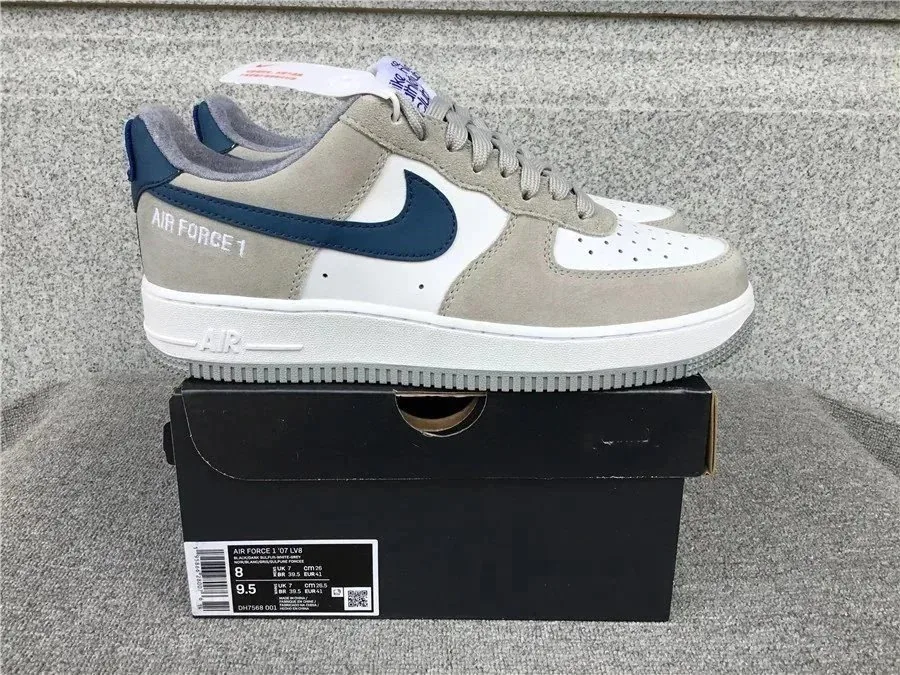 Nike Air Force 1 White Lace-Up Runners — QC