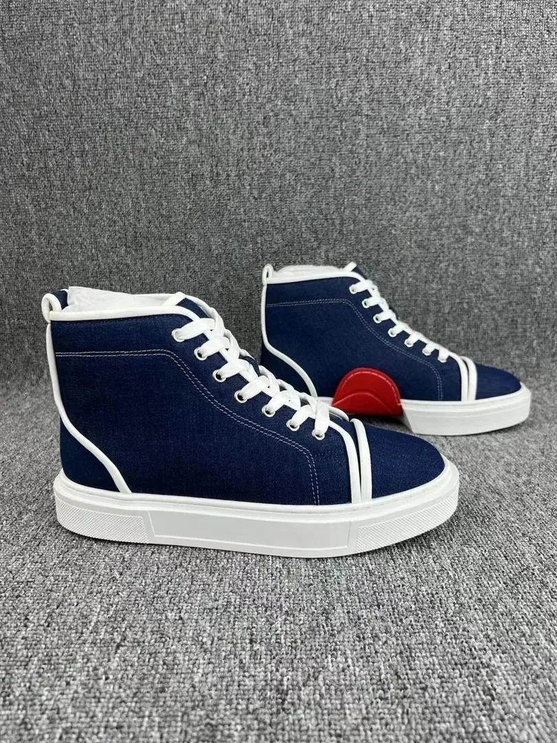 Christian Louboutin White Zip-Up Sneakers — QC