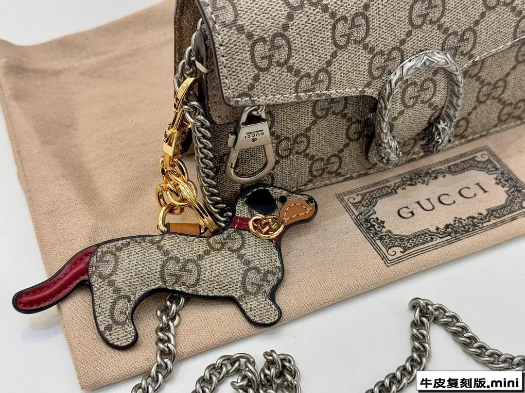 Gucci Dionysus Leather Shoulder Bag — photo 3