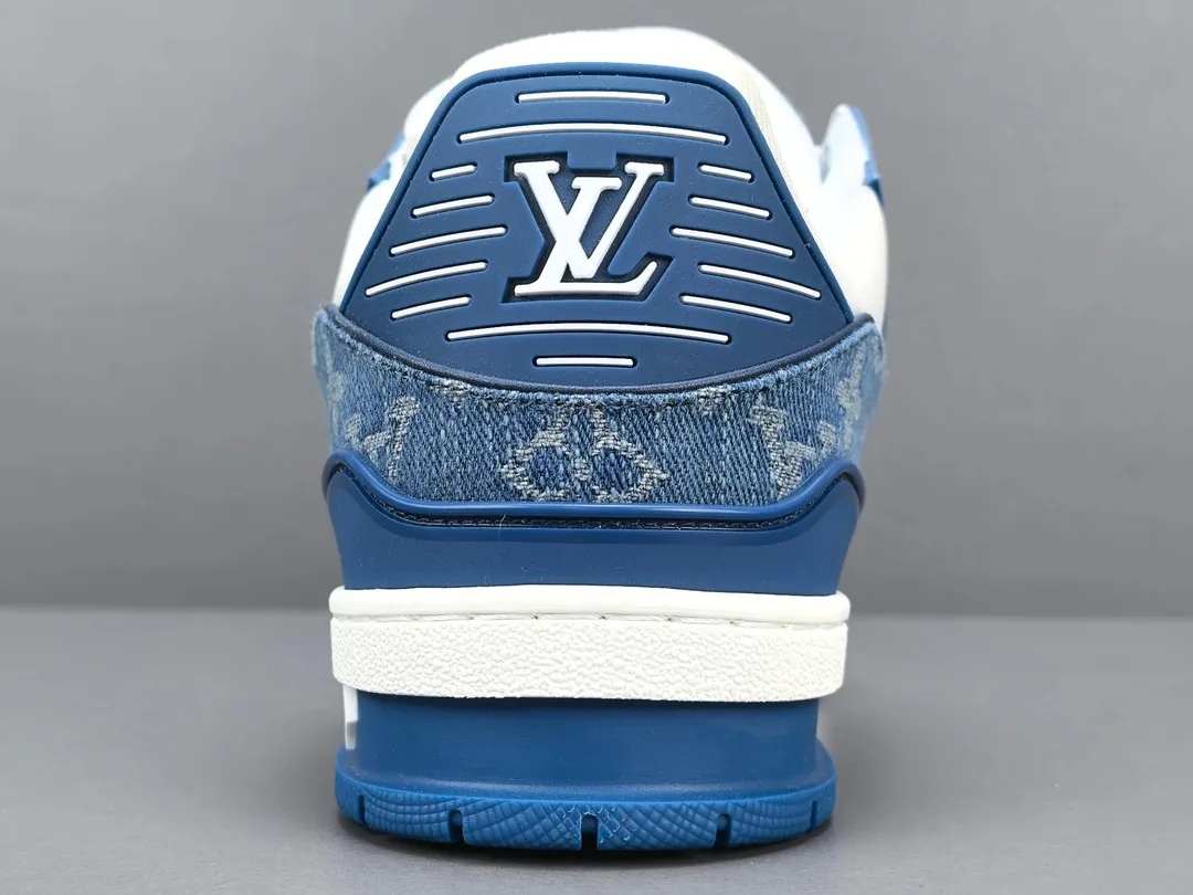 Louis Vuitton LV Trainer Blue White Trainers — Photo 8
