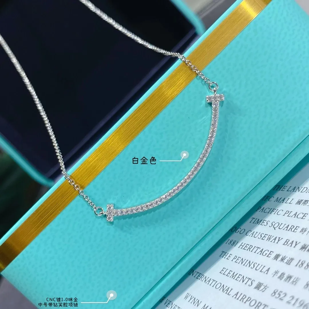 Tiffany Double T Diamond Necklace — Photo 6