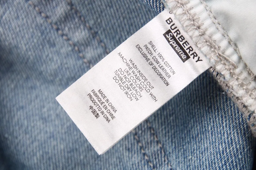 Burberry War Horse Embroidered Jeans — photo 8